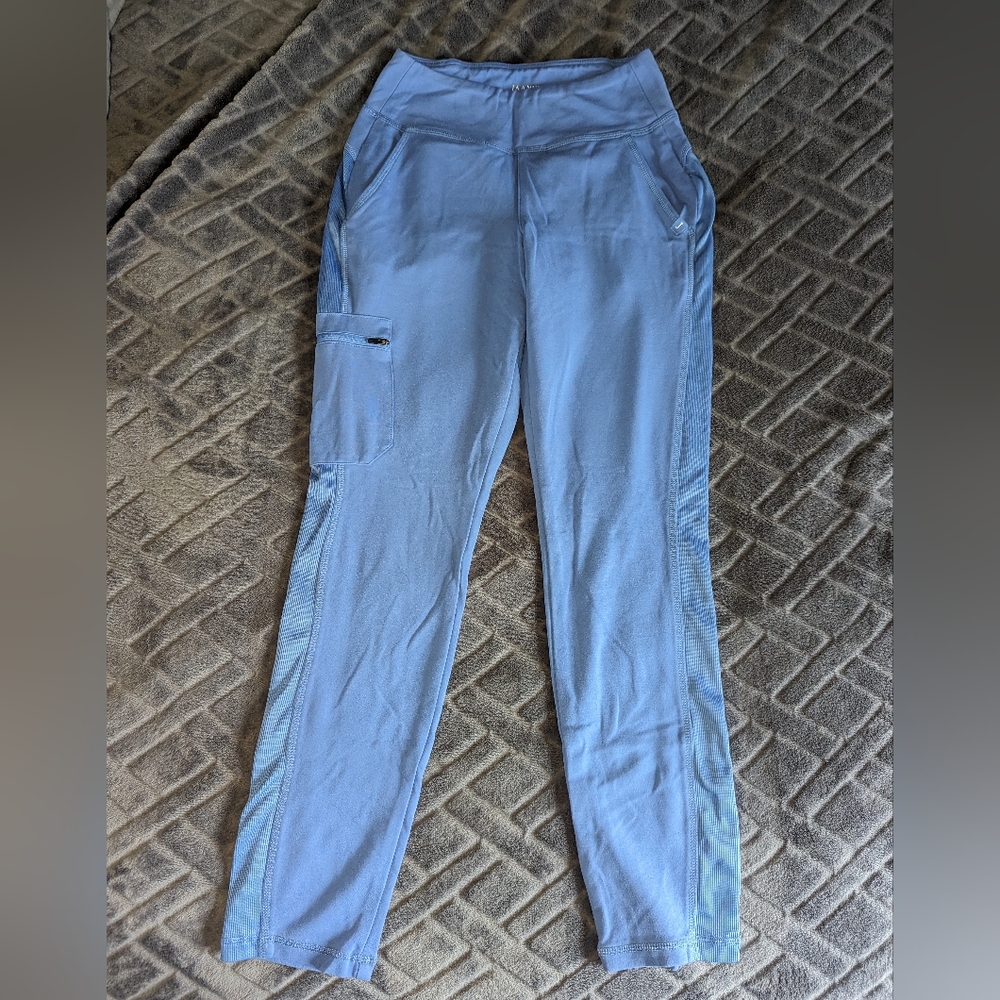 Jaanuu XS Tall ceil blue scrub pants